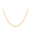 Chopin Chain 18K Yellow Gold Chain Pure Yellow Gold Necklace Chain Wendding Party Gift