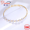 Classic Fashion Bangle Exquisite 4.5-5mm Perfectly Round Akoya Pearl Bangle 18K Authentic Female Bangle