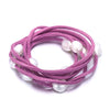 DIY Leather Pearl Necklace Casual Stylish Beach Jewelry Can Be Bracelet Blogger Favorite Jewelry