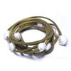 DIY Leather Pearl Necklace Casual Stylish Beach Jewelry Can Be Bracelet Blogger Favorite Jewelry
