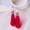 Pearl 9-10MM Pearl Earrings Silver Earrings Long Tassles Style for women Christmas gifts