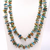 Gaga Deals Pink/Blue Multi Color Pearl Necklace 120cm Long Sweater Chain maxi necklace for women christmas gifts