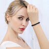 Hand Made Bracelet 3-4mm Black Pearl Bracelet Stylish Jewelry Christmas Gift For Women