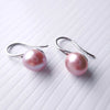 High Heel Earrings 8-9mm Pearl Earrings 925 Silver Earrings 4 Color Earrings To Women Gifts