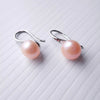 High Heel Earrings 8-9mm Pearl Earrings 925 Silver Earrings 4 Color Earrings To Women Gifts