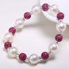 Pearl Bracelet Candy Bracelet 11-12mm Mixed Color Natural Pearl Bracelet Jewelry Gift For Women