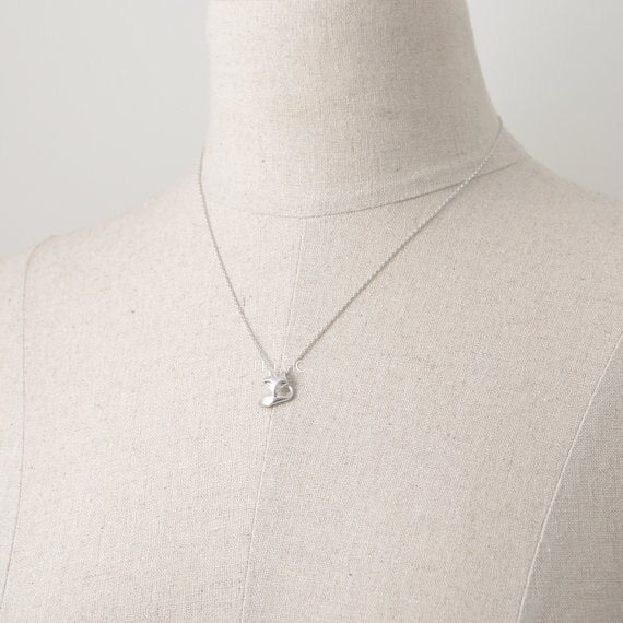 DANGGAO Fox Tale choker Necklace Jewelry charm pendant  for women Gold color Silver color