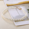 DAXI Beaded Choker Pearl Necklace For Women Gold Chain Necklaces Pendant Collar Chokers Chains Bead Necklace Womens Jewelry 2021