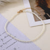 DAXI Beaded Choker Pearl Necklace For Women Gold Chain Necklaces Pendant Collar Chokers Chains Bead Necklace Womens Jewelry 2021