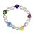 DIEZI 2021 Bohemian Multicolor Acrylic Beads Imitation Pearls Choker Necklace Women Sweet Flower Chain Necklace