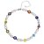 DIEZI 2021 Bohemian Multicolor Acrylic Beads Imitation Pearls Choker Necklace Women Sweet Flower Chain Necklace