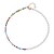 DIEZI Ethnic Multilayer Imitation Pearl Choker Necklace For Women Multicolor Acrylic Beads Letters Chain Necklace Jewelry