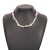 DIEZI Ethnic Sweet Baroque Imitation Pearl Beads Necklace Bohemian Flower Choker Chain Necklaces Girls Women Jewelry