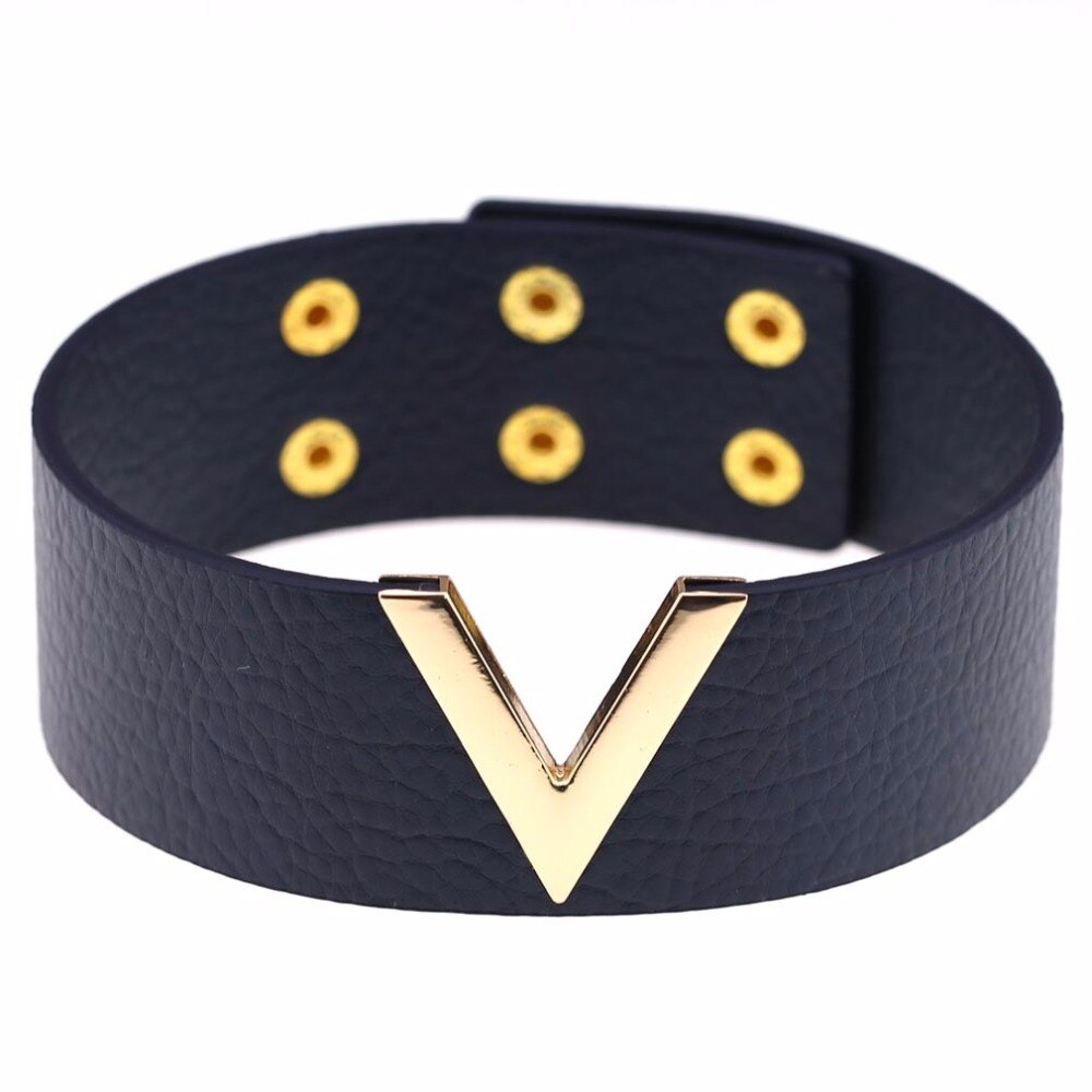 DIEZI Harajuku Vintage Women V Shape Wrap Necklaces Gold Metal Goth Choker Collar Necklace For Women Harness Anime Jewelry