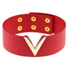DIEZI Harajuku Vintage Women V Shape Wrap Necklaces Gold Metal Goth Choker Collar Necklace For Women Harness Anime Jewelry