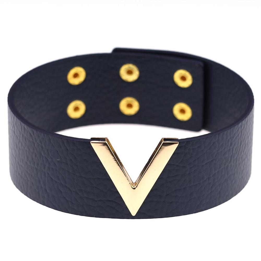 DIEZI Harajuku Vintage Women V Shape Wrap Necklaces Gold Metal Goth Choker Collar Necklace For Women Harness Anime Jewelry
