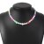 DIEZI Multilayer Bohemian Imitation Pearl Chain Necklace For Women Korean Multicolor Flower Beads Choker Necklace Girls Jewelry