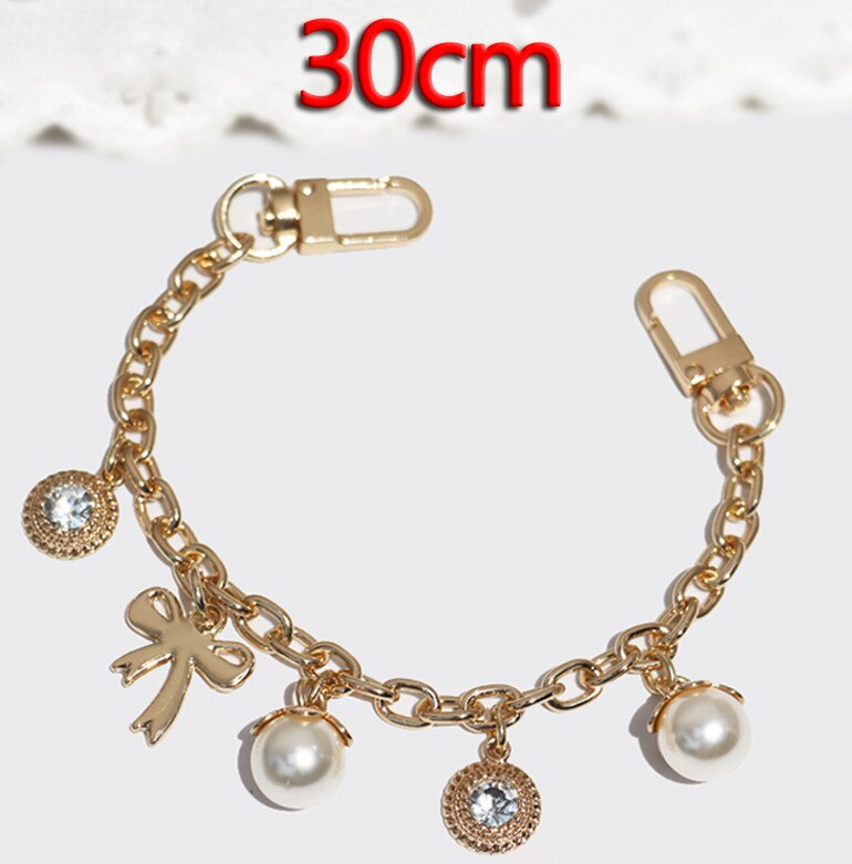 DIY Decoration 8mm Chains Short  25cm, 30cm  Gold Chains for Bags, Purses, Clutches, Handbags Accessories Bag Charms
