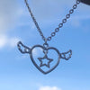 DIY Korean Alloy Cool Wings Lovely Necklace