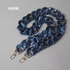 DIY Woman Handbag Accessory Chain Black Pink Detachable Resin Blue  Strap Women Clutch Shoulder Purse Chain
