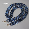 DIY Woman Handbag Accessory Chain Black Pink Detachable Resin Blue  Strap Women Clutch Shoulder Purse Chain