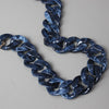 DIY Woman Handbag Accessory Chain Black Pink Detachable Resin Blue  Strap Women Clutch Shoulder Purse Chain
