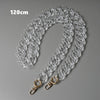 DIY Woman Handbag Accessory Chain Transparent Detachable Resin Solid  Strap Women Clutch Shoulder Purse Chain