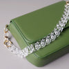 DIY Woman Handbag Accessory Chain Transparent Detachable Resin Solid  Strap Women Clutch Shoulder Purse Chain