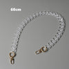 DIY Woman Handbag Accessory Chain Transparent Detachable Resin Solid  Strap Women Clutch Shoulder Purse Chain