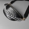 DIY Woman Handbag Accessory Chain Transparent Detachable Resin Solid  Strap Women Clutch Shoulder Purse Chain