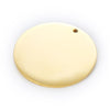 DIY accessories round pendant tag 50pcs/lot stainless steel engraved word photo logo 8mm 10mm 12mm