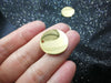DIY accessories round pendant tag 50pcs/lot stainless steel engraved word photo logo 8mm 10mm 12mm