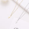 DOTIFI Stainless Steel Lightning Necklace Pendant Necklace Gold and Silver Color For Women Jewelry Necklace