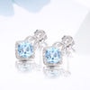 DOUBLE-R 1.7ct Yellow Genuine Natural Citrine Drop Earrings Real 925 Sterling Silver Fine Dangle Earrings Jewelry For Women