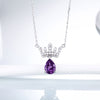 DOUBLE-R Amethyst Necklaces 925 sterling silver jewelry Necklaces & Pendants Gemstone fine wedding Jewelry for women