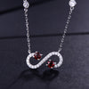 DOUBLE-R Natural Amethyst Necklaces Genuine 925 sterling silver jewelry Necklaces & Pendants fine wedding Jewelry for women