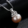 DR Charm Shell Design Pearl Jewelry Pearls Necklace Pendant 925 Sterling Silver Wedding Jewelry Fashion Necklaces for Women 2020