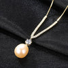 DR High Quality 925 Sterling Silver Link Chain Necklace for Women Nature Key Design Pendant Necklace Fine Jewellery