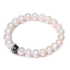 8-9mm / 10-11mm Pearl Vintage Bracelet Elastic Bohemian Style Co Casual Trendy Bracelet