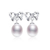 Cultured Pearl Earrings 8-9MM Natural Pearl Earrings 925 Silver Earrings Heart /Butterfly/Drop Earrings New