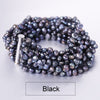 [Daimi] Gorgeous Bracelet 10 Strand Pearl Together Vintage Jewelry   [DRIZZLE]