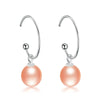 2020 new arrival 925 silver 100% natural real pearls ear rings fine jewelry for women gifts