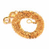 Fashion Genuine 18K Gold Chains For Women,Au750 Fine Gold Jewelry Necklace,High Quality Anti Allergic,45cm,Gift Box