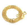 Fashion Solid Silver Women Chains,925 Sterling Silver Necklace,Golden Color, High Quality Anti Allergic,45cm,Gift Box