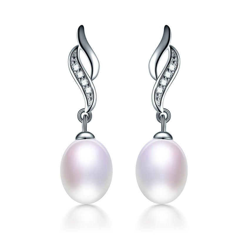 Hot Sales Pearl Stud Earring Hight Quality Pearl Jewelry Earring for Women Drop Round Clean Jewelry for Girl