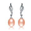 Hot Sales Pearl Stud Earring Hight Quality Pearl Jewelry Earring for Women Drop Round Clean Jewelry for Girl
