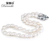 Irregular Natural Baroque Pearl Necklace Trendy Pearl Jewelry Pearl Necklaces 925 Sterling Silver for Women