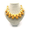 Colorful Acrylic Bead Necklace, Fashion Jewelry Bib Necklace For Women Jewelry