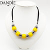 Dandie Fashionable acrylic wears bead necklace, melting schoolgirl adorn article