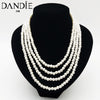 Dandie Fashionable imitation pearl necklace, romantic female adorn article